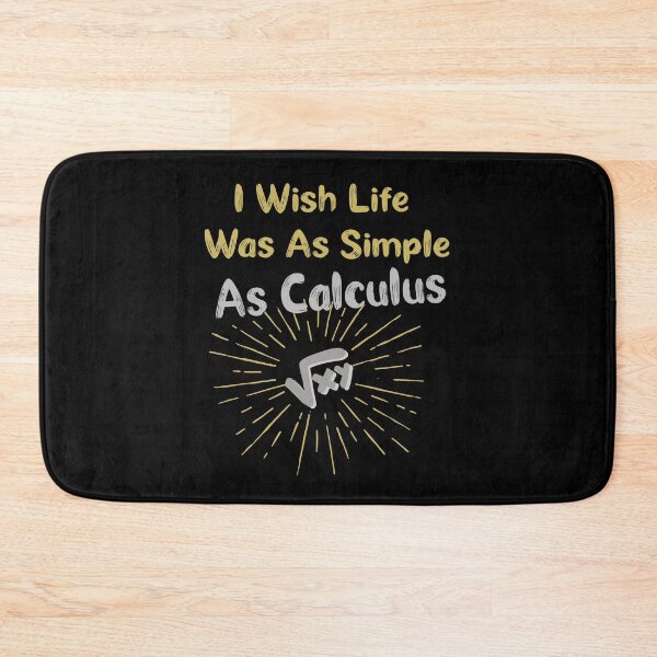 Item preview, I Wish Life Was As Simple As Calculus designed and sold by ZAstore.