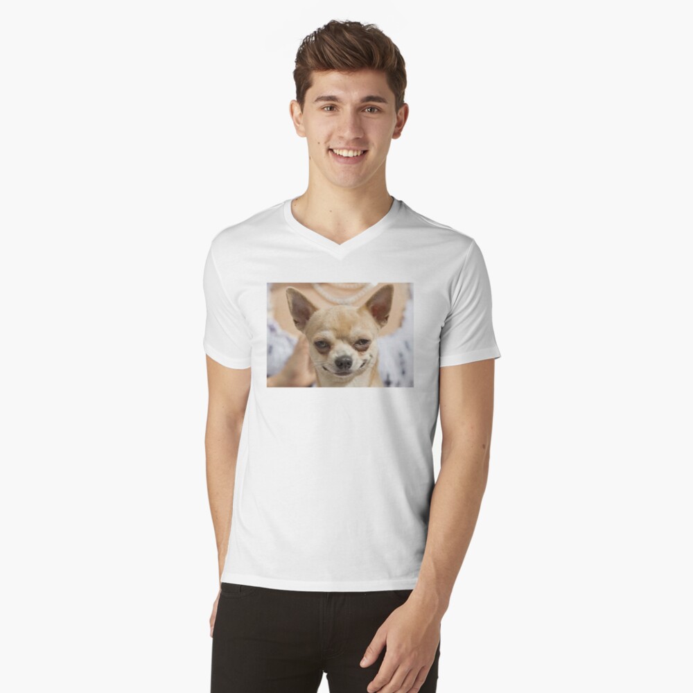 Grinning Chihuahua funny dog  Leggings for Sale by MindChirp