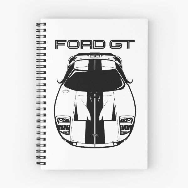 Aperçu de l'œuvre Ford GT - 2005-2006 - Black Stripes créée et vendue par V8social.