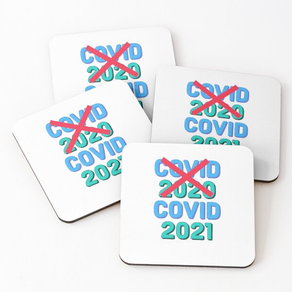 Item preview, Covid 2020 crossed out Covid 2021 New Years Corona celebration designed and sold by SacredsDesigns.