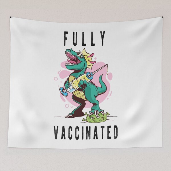Item preview, Dino completamente vacunado designed and sold by youngdstag.