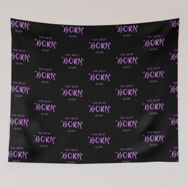 Item preview,   You Must Be Born Again Christian Quote designed and sold by Beluved.
