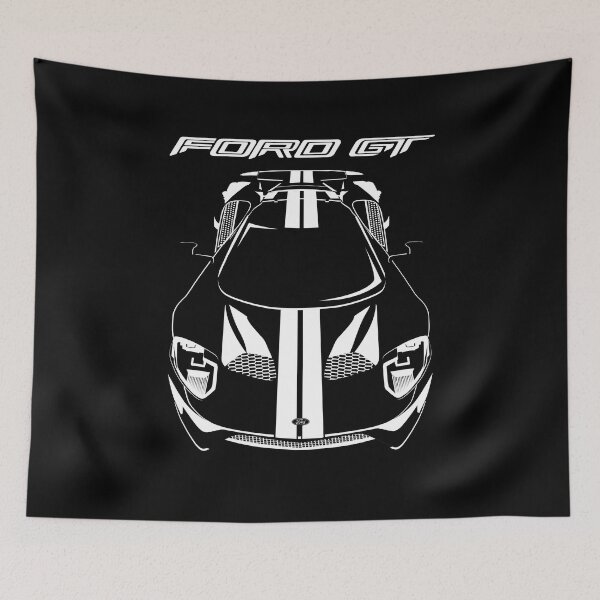 Item preview, Ford GT 2017-2020 - White Stripes designed and sold by V8social.