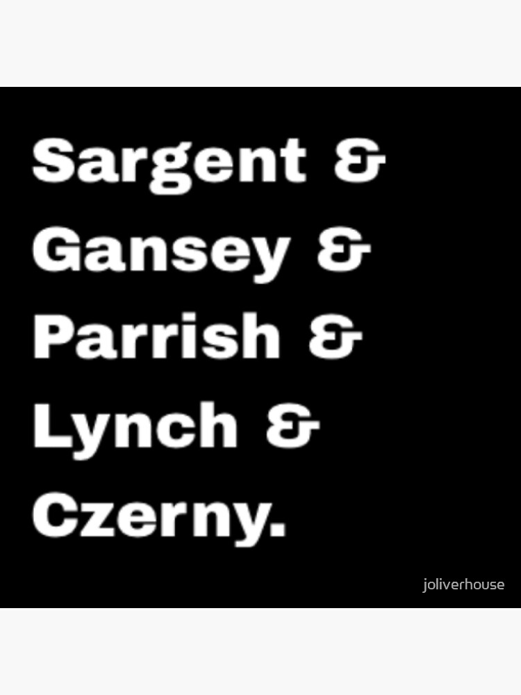 "The Raven Cycle main characters. " Sticker for Sale by joliverhouse