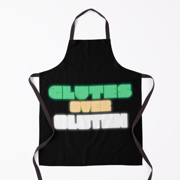 Item preview, Glutes Over Gluten - Green/Orange/White designed and sold by miTeless seDign.
