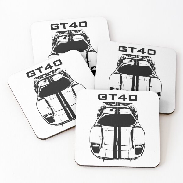 Item preview, Ford GT40 - Black Stripes designed and sold by V8social.