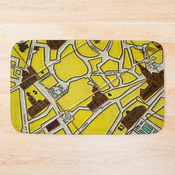 Item preview, SEVILLA - SPAIN - ROADS - ROAD - MAP - CERAMIC - TRADITIONAL  designed and sold by Tropical Blood.