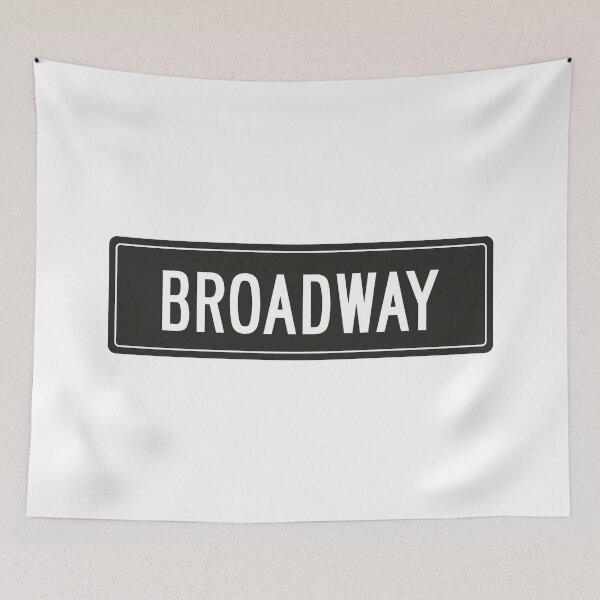 Item preview, BROADWAY, NYC black designed and sold by annacush.