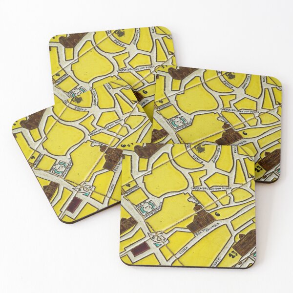 Item preview, SEVILLA - SPAIN - ROADS - ROAD - MAP - CERAMIC - TRADITIONAL  designed and sold by Tropical Blood.