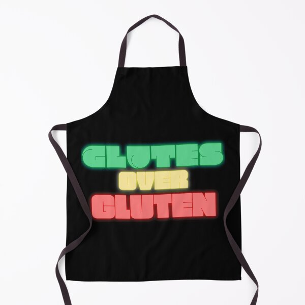 Item preview, Glutes Over Gluten - Green/Red/Yellow designed and sold by miTeless seDign.