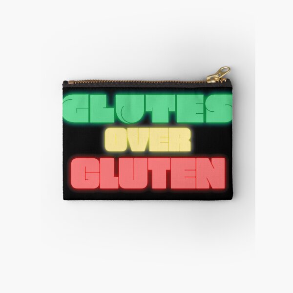 Item preview, Glutes Over Gluten - Green/Red/Yellow designed and sold by miTeless seDign.