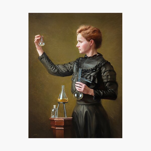 Item preview, Marie Curie designed and sold by pavelsokov.