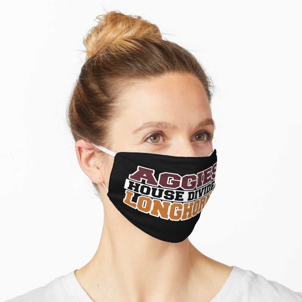 Aggies House Divided Longhorns Mask