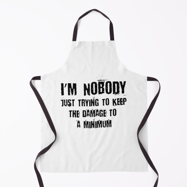 Item preview, I'm Nobody Minimum Damage designed and sold by PEHardy-Designs.
