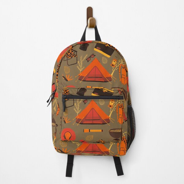Item preview, Let’s go camping (Orange) designed and sold by Janie in Repeat .