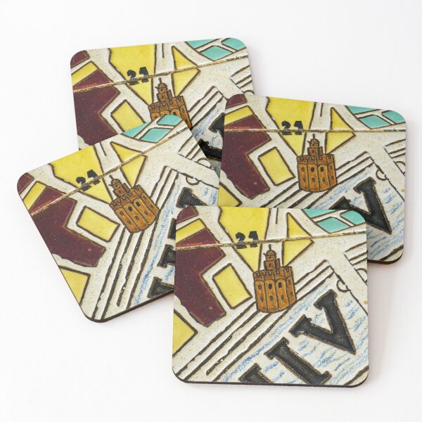 Item preview, GOLD TOWER - SEVILLE - MONUMENTS -MONUMENT - TRADITIONAL - ART - CERAMIC  designed and sold by Tropical Blood.