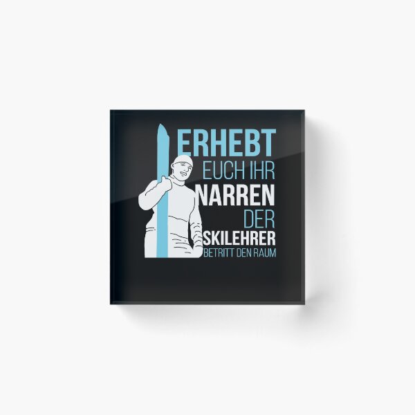 Item preview, Ski instructor funny saying on winter vacation while skiing designed and sold by PlatonisDesign.