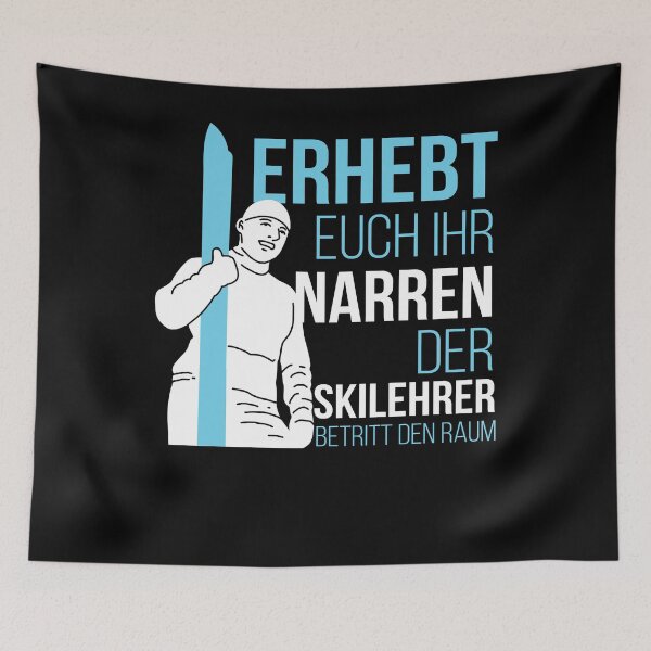 Item preview, Ski instructor funny saying on winter vacation while skiing designed and sold by PlatonisDesign.