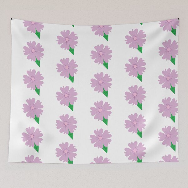 Item preview, Purpel flower bath mat designed and sold by kikinafashion.