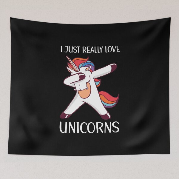Item preview, I Just Really Love Unicorns  designed and sold by OnepixArt.