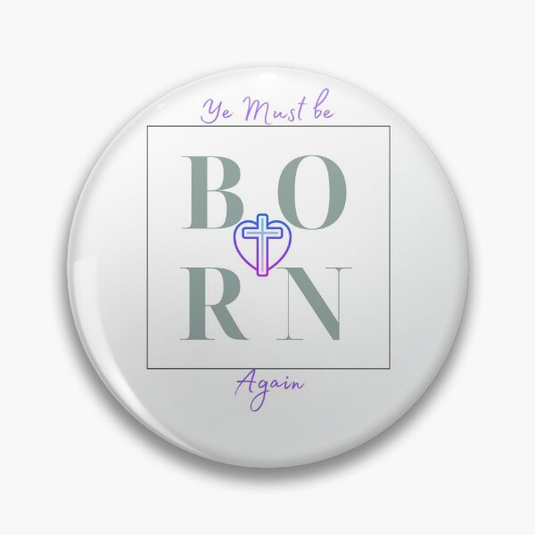 Item preview,  Ye Must Be Born Again Christian Quote designed and sold by Beluved.