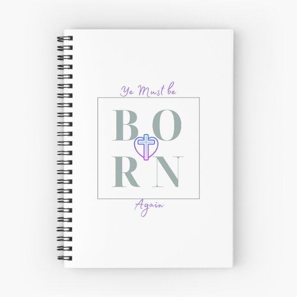 Item preview,  Ye Must Be Born Again Christian Quote designed and sold by Beluved.