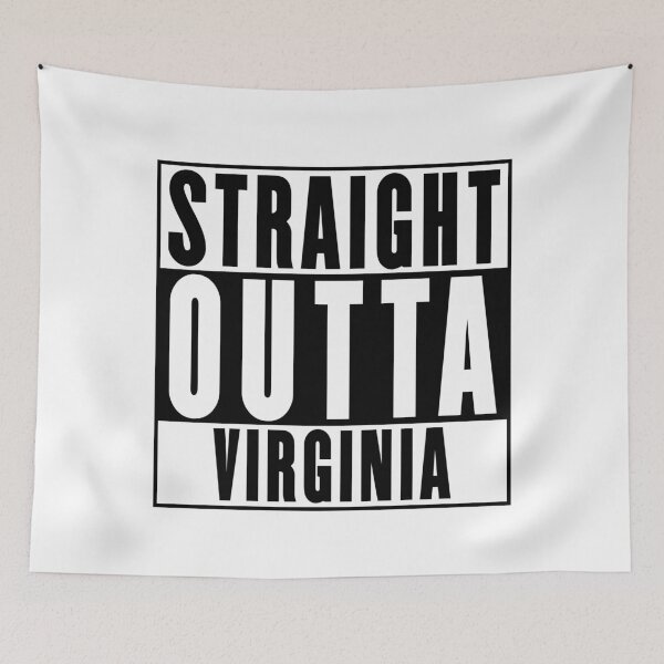 Item preview, Straight Outta Virginia designed and sold by RandomStuffShop.