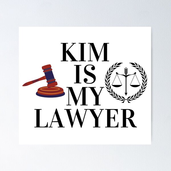 Item preview, Kim Is My Lawyer designed and sold by leonmarket.