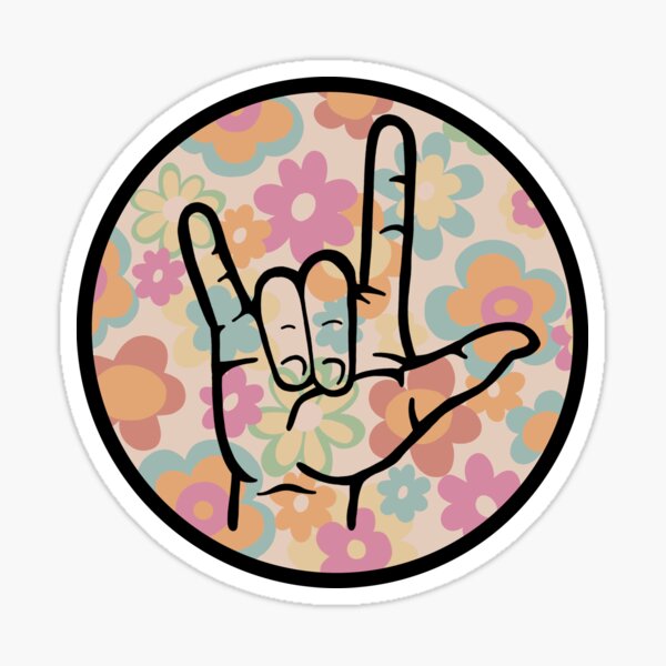 Item preview, groovy love sign. designed and sold by stick-it-to-um.
