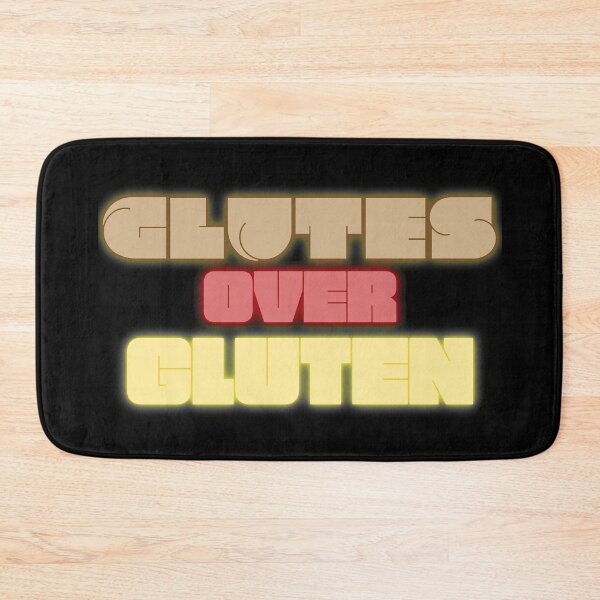 Item preview, Glutes Over Gluten - Yellow/Red/Brown designed and sold by miTeless seDign.
