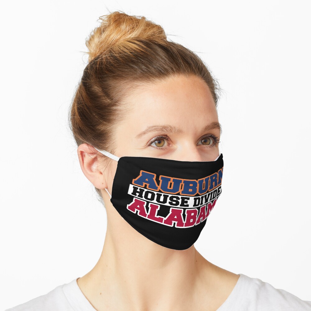 Auburn House Divided Alabama Mask