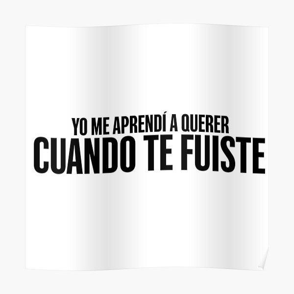 Cuando te fuiste Aitana y Natalia Lacunza Póster
