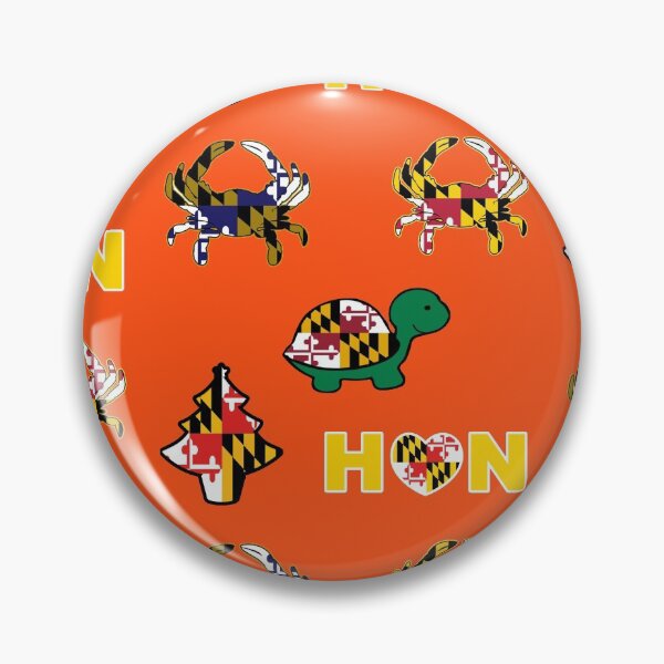 Item preview, Maryland State Flag Christmas Tree Banner Baltimore Hon Turtle Heart Orange designed and sold by Draculaura2009.