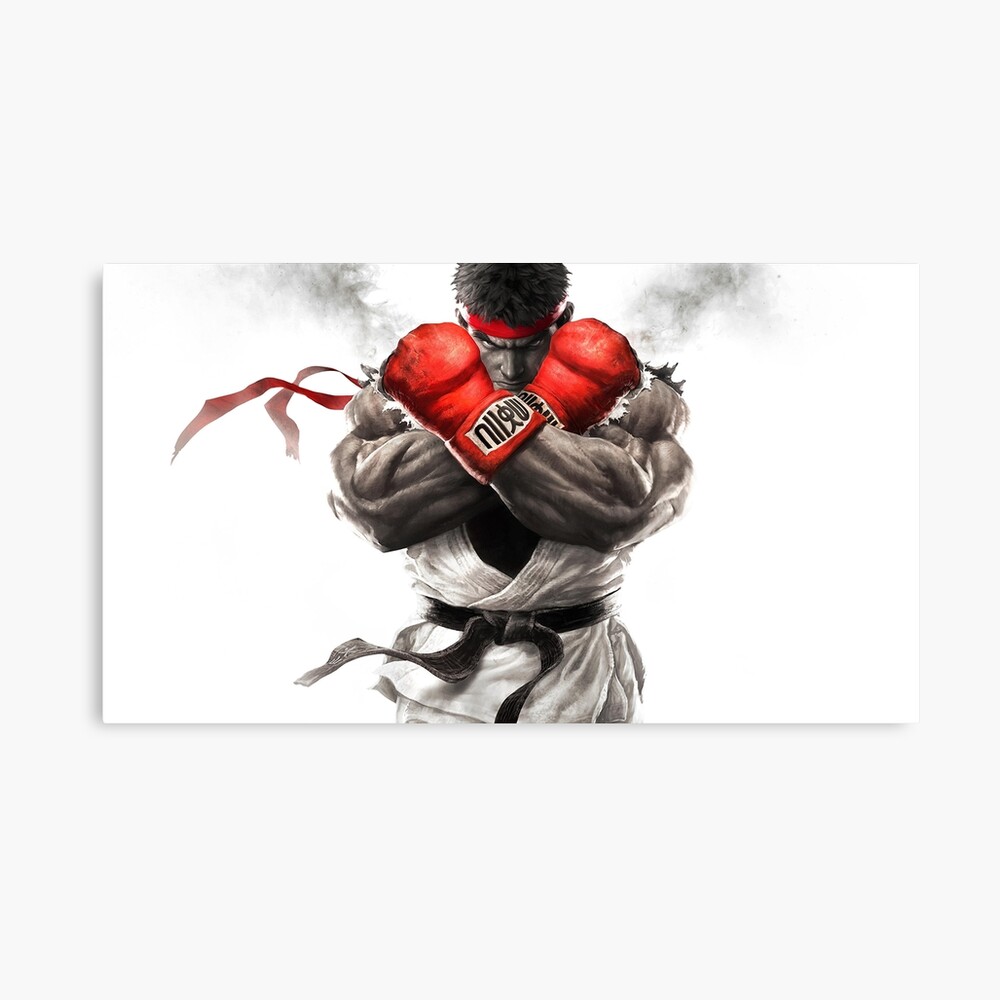 Street Fighter V Ryu Fury Premium Art Print