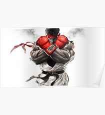 Street Fighter V: Ryu Poster Poster