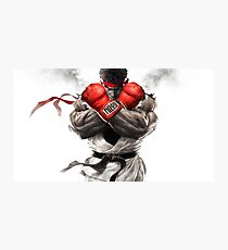 Street Fighter V: Ryu Poster Photographic Print