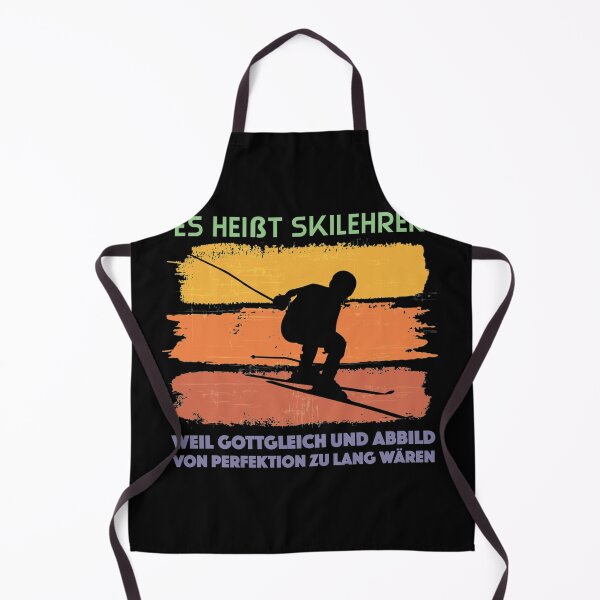 Item preview, Gift idea for ski instructor skier on winter vacation designed and sold by PlatonisDesign.