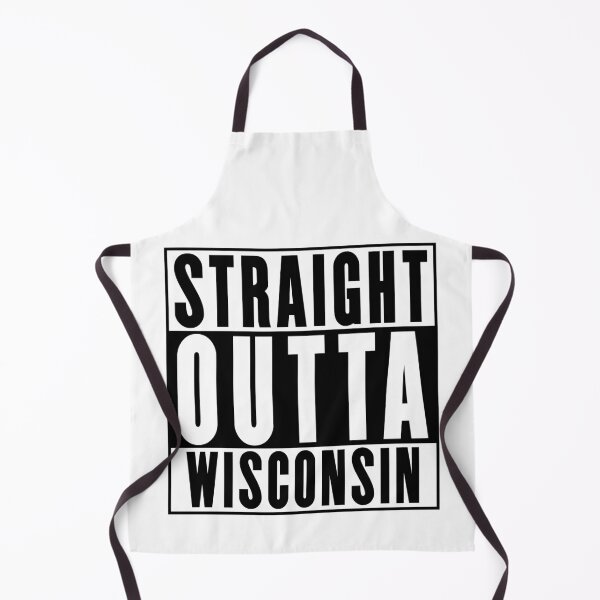 Item preview, Straight Outta Wisconsin designed and sold by RandomStuffShop.