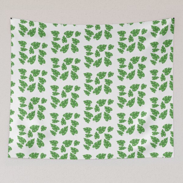 Item preview, tropical leaves bath mat designed and sold by kikinafashion.