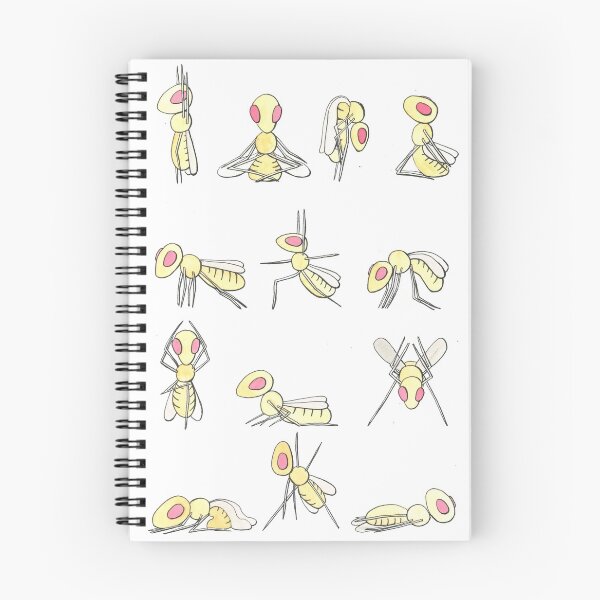 Item preview, Fruit flies doing yoga designed and sold by DaniEdmunds.