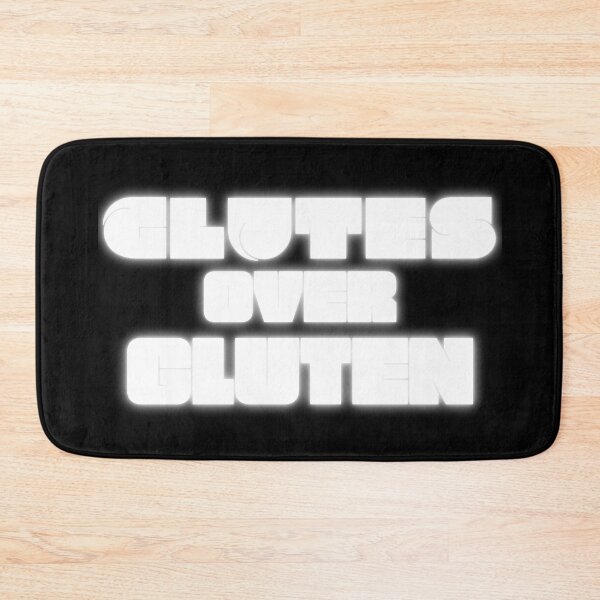 Item preview, Glutes Over Gluten - Blue/White/Pink designed and sold by miTeless seDign.