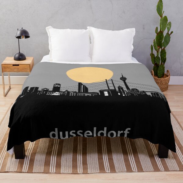 Item preview, dusseldorf skyline minimal designed and sold by BekimART2.