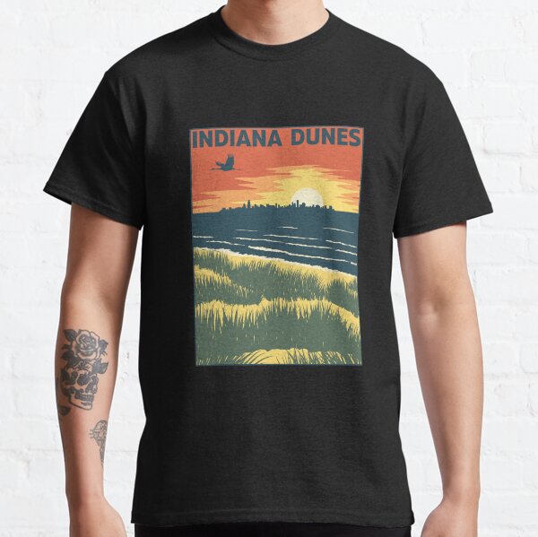 Indiana Dunes Sunset Classic T-Shirt