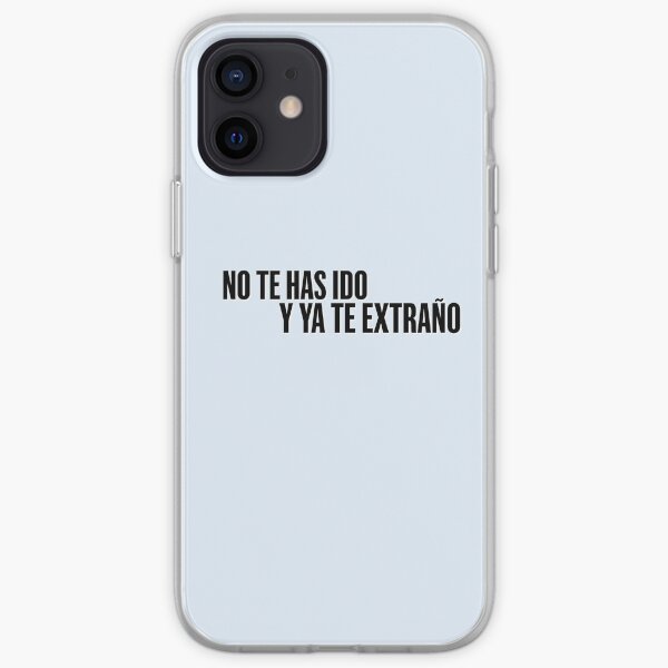 Aitana no te has ido y ya te extraño Funda blanda para iPhone