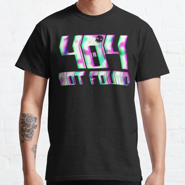 Glitch - 404 Not Found Classic T-Shirt