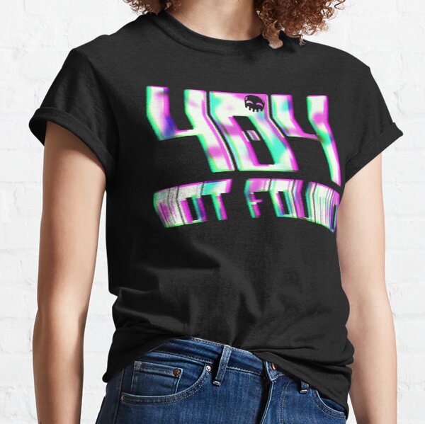Glitch - 404 Not Found Classic T-Shirt