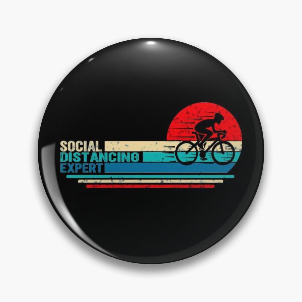 Item preview, Social Distancing Expert Cycling Vintag bike Gift designed and sold by Davidbrg.