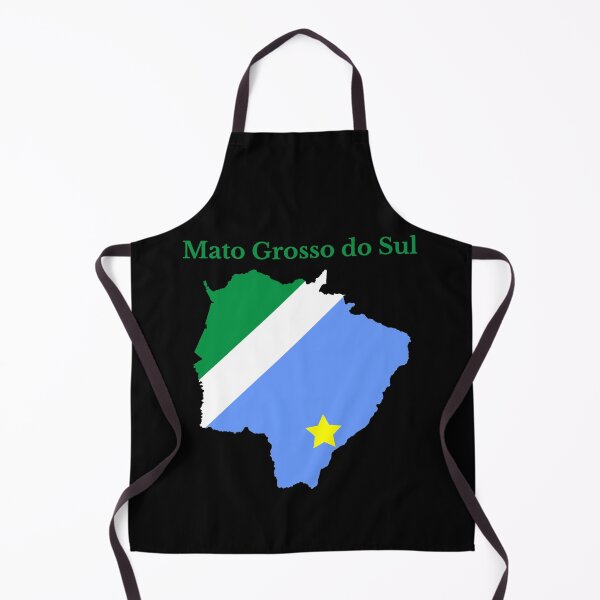 Item preview, Mato Grosso do Sul State Map Flag, Brazil designed and sold by marosharaf.