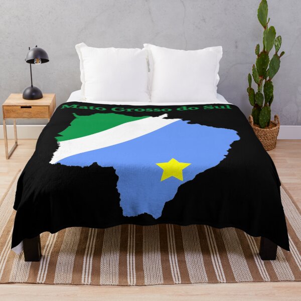 Item preview, Mato Grosso do Sul State Map Flag, Brazil designed and sold by marosharaf.