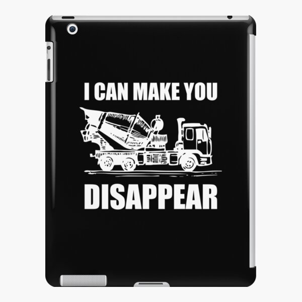 Coque Et Skin Adhesive Ipad Camion Malaxeur A Beton Par Mechanick Redbubble